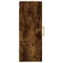 Armario de pared roble ahumado 34,5x34x90 cm by , Sideboards - Ref: Foro24-828849, Price: 49,84 €, Discount: %