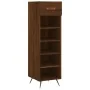 Zapatero madera de ingeniería roble marrón 30x35x105 cm by , Closets and storage - Ref: Foro24-829651, Price: 57,45 €, Discou...