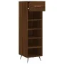 Zapatero madera de ingeniería roble marrón 30x35x105 cm by , Closets and storage - Ref: Foro24-829651, Price: 57,45 €, Discou...