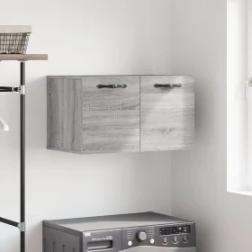 Armario de pared madera de ingeniería gris Sonoma 60x36,5x35 cm by , Lockers and storage cabinets - Ref: Foro24-830018, Price...