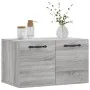Armario de pared madera de ingeniería gris Sonoma 60x36,5x35 cm by , Lockers and storage cabinets - Ref: Foro24-830018, Price...