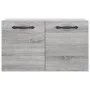 Armario de pared madera de ingeniería gris Sonoma 60x36,5x35 cm by , Lockers and storage cabinets - Ref: Foro24-830018, Price...