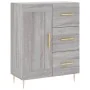 Aparador de madera de ingeniería gris Sonoma 69,5x34x90 cm de , Aparadores - Ref: Foro24-830250, Precio: 77,14 €, Descuento: %