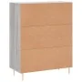 Aparador de madera de ingeniería gris Sonoma 69,5x34x90 cm de , Aparadores - Ref: Foro24-830250, Precio: 77,14 €, Descuento: %