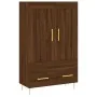 Aparador alto madera de ingeniería roble marrón 69,5x31x115 cm von , Sideboards - Ref: Foro24-830315, Preis: 85,62 €, Rabatt: %