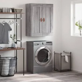 Armario de pared madera ingeniería gris Sonoma 69,5x34x90 cm de , Aparadores - Ref: Foro24-830362, Precio: 68,39 €, Descuento: %