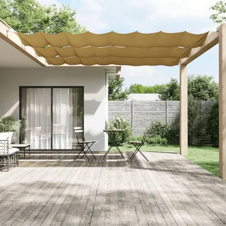 Toldo vertical beige 100x420 cm tela oxford von , Sonnenschirme - Ref: Foro24-148257, Preis: 20,96 €, Rabatt: %