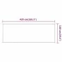 Toldo vertical beige 100x420 cm tela oxford von , Sonnenschirme - Ref: Foro24-148257, Preis: 20,96 €, Rabatt: %