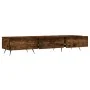 Mueble de TV madera de ingeniería roble ahumado 150x36x30 cm de , Muebles TV - Ref: Foro24-829129, Precio: 85,84 €, Descuento: %