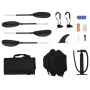 Kayak inflable poliéster azul 424x81x31 cm de , Kayaks - Ref: Foro24-93436, Precio: 533,89 €, Descuento: %