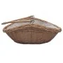 Cesta para leña con asas sauce marrón 57x46,5x52 cm by , Firewood bags and holders - Ref: Foro24-286987, Price: 65,00 €, Disc...