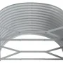 Jardinera arriate acero recubierto polvo antracita 396x100x68cm de , Maceteros y jardineras - Ref: Foro24-319076, Precio: 110...