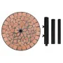 Base de sombrilla redonda color terracota 12 kg de , Bases para sombrillas - Ref: Foro24-362219, Precio: 72,24 €, Descuento: %