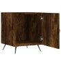 Mesita de noche madera de ingeniería roble ahumado 40x40x50 cm de , Mesitas de noche - Ref: Foro24-827510, Precio: 28,59 €, D...