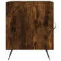 Mesita de noche madera de ingeniería roble ahumado 40x40x50 cm de , Mesitas de noche - Ref: Foro24-827510, Precio: 28,59 €, D...