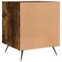 Mesita de noche madera de ingeniería roble ahumado 40x40x50 cm de , Mesitas de noche - Ref: Foro24-827510, Precio: 28,59 €, D...