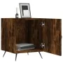 Mesita de noche madera de ingeniería roble ahumado 40x40x50 cm de , Mesitas de noche - Ref: Foro24-827510, Precio: 28,59 €, D...