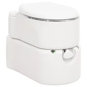 Inodoro de camping integrado HDPE y acero blanco 24+17 L von , Urinale und mobile Toiletten - Ref: Foro24-154409, Preis: 592,...