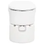 Inodoro de camping integrado HDPE y acero blanco 24+17 L von , Urinale und mobile Toiletten - Ref: Foro24-154409, Preis: 592,...