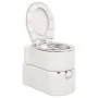 Inodoro de camping integrado HDPE y acero blanco 24+17 L von , Urinale und mobile Toiletten - Ref: Foro24-154409, Preis: 592,...