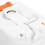Inodoro de camping integrado HDPE y acero blanco 24+17 L von , Urinale und mobile Toiletten - Ref: Foro24-154409, Preis: 592,...