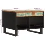 Mesa de centro de madera maciza reciclada 55x50x40 cm von , Couchtisch - Ref: Foro24-352879, Preis: 103,79 €, Rabatt: %