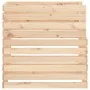Compostador de madera maciza de pino 80x80x78 cm by , Composters - Ref: Foro24-822187, Price: 119,62 €, Discount: %