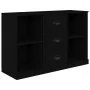 Aparador de madera contrachapada negro 104,5x35,5x67,5 cm by , Sideboards - Ref: Foro24-816233, Price: 95,93 €, Discount: %