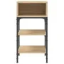 Mesita noche 2 uds madera ingeniería roble Sonoma 35x34,5x70 cm de , Mesitas de noche - Ref: Foro24-825886, Precio: 49,05 €, ...