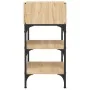 Mesita noche 2 uds madera ingeniería roble Sonoma 35x34,5x70 cm de , Mesitas de noche - Ref: Foro24-825886, Precio: 49,05 €, ...