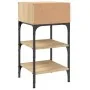 Mesita noche 2 uds madera ingeniería roble Sonoma 35x34,5x70 cm de , Mesitas de noche - Ref: Foro24-825886, Precio: 49,05 €, ...
