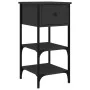 Mesitas de noche 2 uds madera de ingeniería negro 34x36x70 cm by , Nightstands - Ref: Foro24-825974, Price: 87,85 €, Discount: %