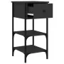 Mesitas de noche 2 uds madera de ingeniería negro 34x36x70 cm by , Nightstands - Ref: Foro24-825974, Price: 87,85 €, Discount: %