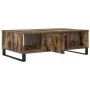 Mesa de centro madera de ingeniería roble ahumado 104x60x35 cm de , Mesas de centro - Ref: Foro24-827097, Precio: 108,32 €, D...