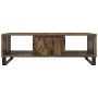 Mesa de centro madera de ingeniería roble ahumado 104x60x35 cm de , Mesas de centro - Ref: Foro24-827097, Precio: 108,32 €, D...
