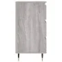 Mesita de noche 2 uds madera ingeniería gris Sonoma 40x35x69 cm de , Mesitas de noche - Ref: Foro24-826921, Precio: 103,84 €,...