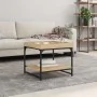 Mesa de centro madera ingeniería roble Sonoma 49,5x49,5x45 cm von , Couchtisch - Ref: Foro24-832809, Preis: 35,21 €, Rabatt: %