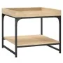 Mesa de centro madera ingeniería roble Sonoma 49,5x49,5x45 cm von , Couchtisch - Ref: Foro24-832809, Preis: 35,21 €, Rabatt: %