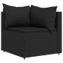 Set de muebles de jardín 3 pzas y cojines ratán sintético negro von , Outdoor-Sofas - Ref: Foro24-319779, Preis: 214,15 €, Ra...