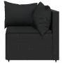 Set de muebles de jardín 3 pzas y cojines ratán sintético negro von , Outdoor-Sofas - Ref: Foro24-319779, Preis: 214,15 €, Ra...