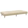 Sofá cama de tela color crema by , Sofas - Ref: Foro24-351884, Price: 225,88 €, Discount: %