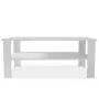 Mesa de centro madera de ingeniería blanco 100x59x42 cm by , Coffee table - Ref: Foro24-244857, Price: 64,38 €, Discount: %