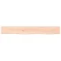 Estante de pared madera maciza de roble sin tratar 80x10x6 cm by , Shelves and shelves - Ref: Foro24-363538, Price: 31,11 €, ...