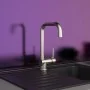 EISL Grifo mezclador de lavabo FUTURA acero inoxidable de , Grifos - Ref: Foro24-438795, Precio: 81,30 €, Descuento: %