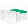 @Pet Recinto para mascotas de exterior Castle metal 144x112x60 cm de , Casetas y cercados para perros - Ref: Foro24-445131, P...