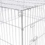@Pet Recinto para mascotas de exterior Castle metal 144x112x60 cm de , Casetas y cercados para perros - Ref: Foro24-445131, P...