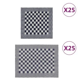 Juego de paños 50 unidades algodón azul y blanco von , Handtücher - Ref: Foro24-136290, Preis: 86,78 €, Rabatt: %
