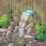 Ubbink Cascada Nevada 30 cm de acero inoxidable von , Brunnen und Wasserfälle - Ref: Foro24-401380, Preis: 146,47 €, Rabatt: %