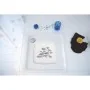RIDDER Alfombrilla de ducha Helgoland blanco y azul 54x54 cm de , Alfombras y esterillas de baño - Ref: Foro24-445029, Precio...