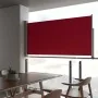 Toldo lateral retráctil de jardín rojo 120x300 cm de , Sombrillas - Ref: Foro24-48345, Precio: 67,00 €, Descuento: %